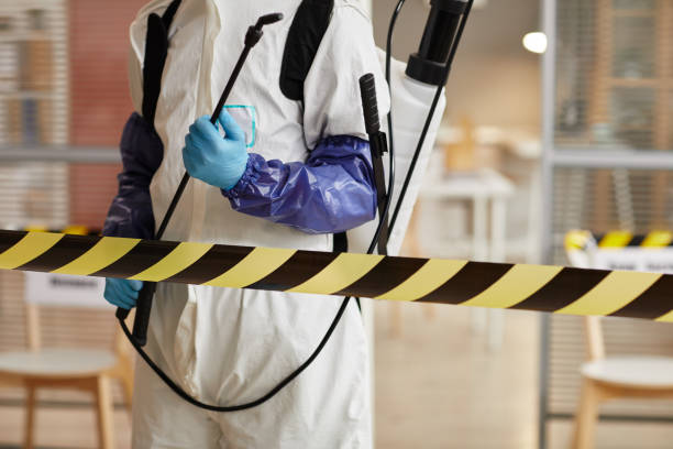 Professional Trauma Scene Cleanup technician working in Woodstock, VA